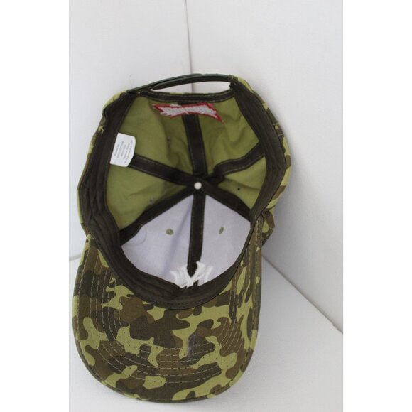 Camouflage Budweiser New York Yankees Embroidered Logo Baseball Cap - Picture 5 of 6
